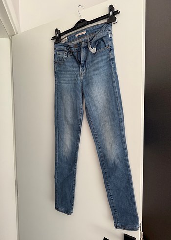 Kadın Mavi Dar Normal Boy Kot Pantolon