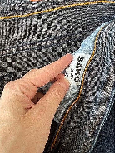 38 Beden lacivert Renk Erkek kot pantolon slim fit