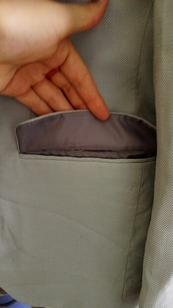 50 Beden gri Renk Novio blazer ceket