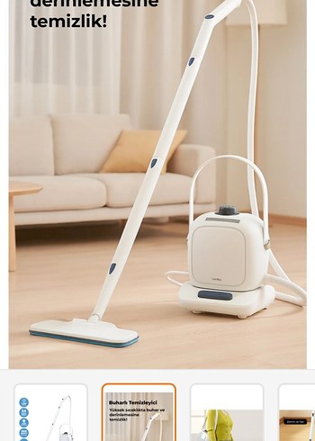 Buharli Temizlik Seti - Görsel 2