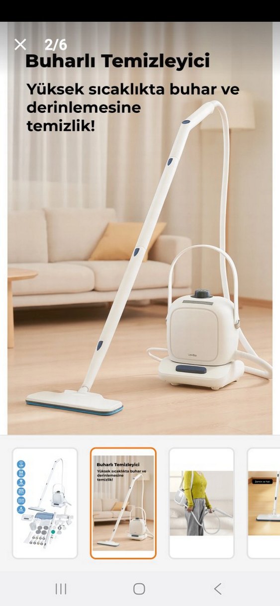 Buharli Temizlik Seti - Görsel 2