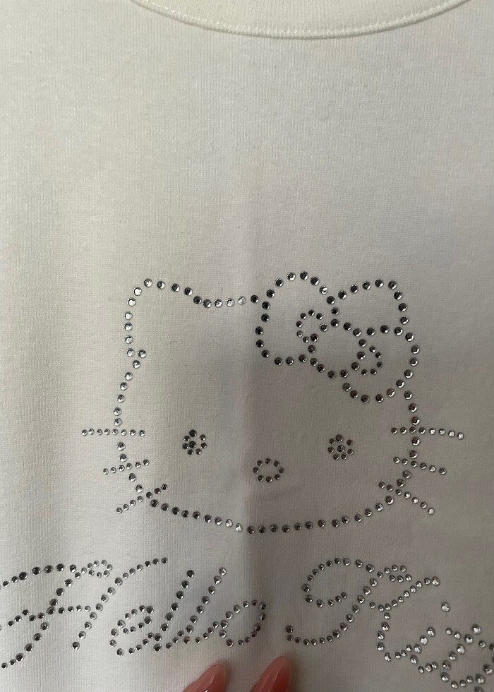 hello kitty tisort crop baby tee - Görsel 2