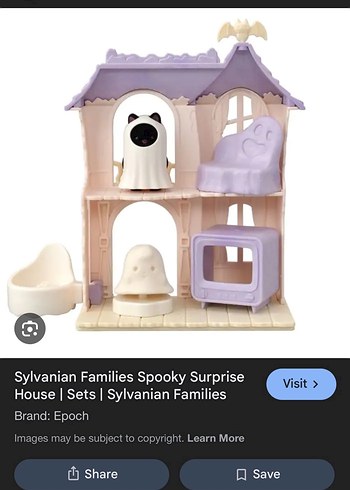 sylvanian families spooky suprise house - Görsel 4