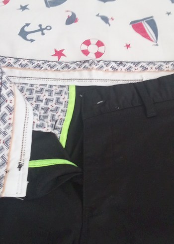 32 Beden Erkek Siyah Kumaş Pantolon