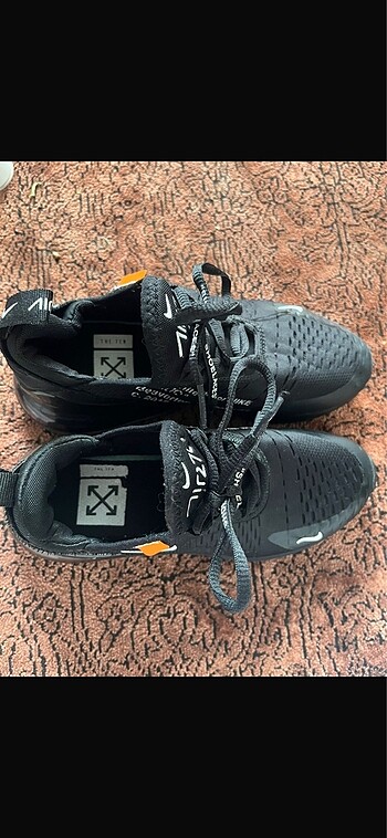 36 Beden siyah Renk Nike spor ayakkabı
