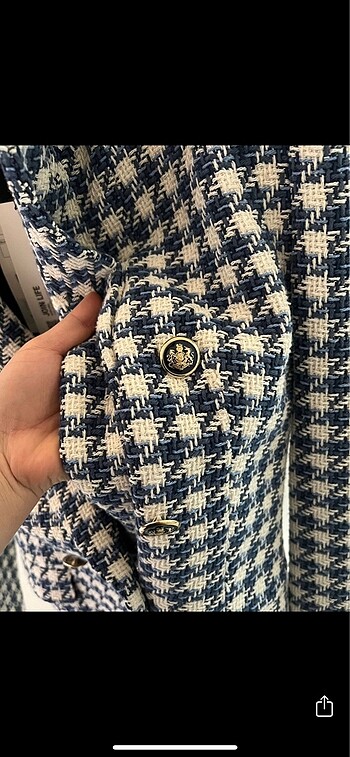 Zara Zara tüvit ceket orjinal