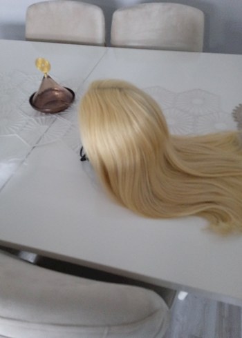 gerçek tül peruk - Görsel 7