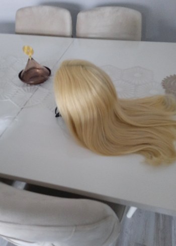 gerçek tül peruk - Görsel 4