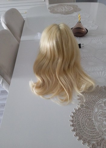 gerçek tül peruk - Görsel 6