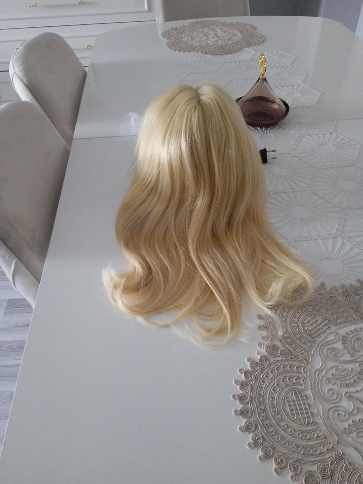 gerçek tül peruk - Görsel 5