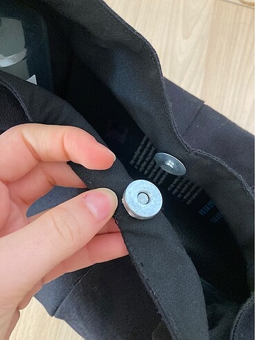  Beden Siyah bez çanta