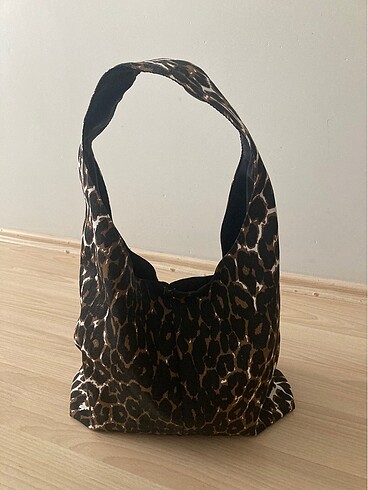 Diesel Leopar desenli çanta