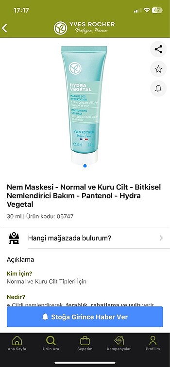 yves rocher nem maskesi - Görsel 2