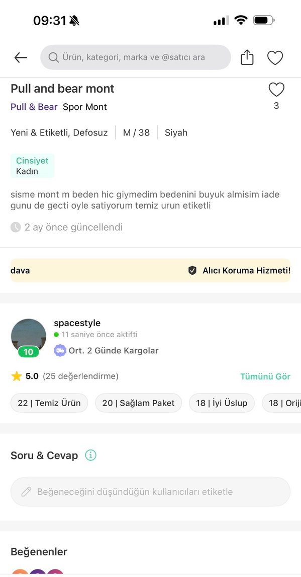 pull an bear sisme mont - Görsel 4