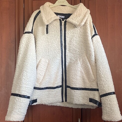 Zara model peluş mont