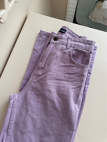 38 Beden mor Renk Mor pantolon