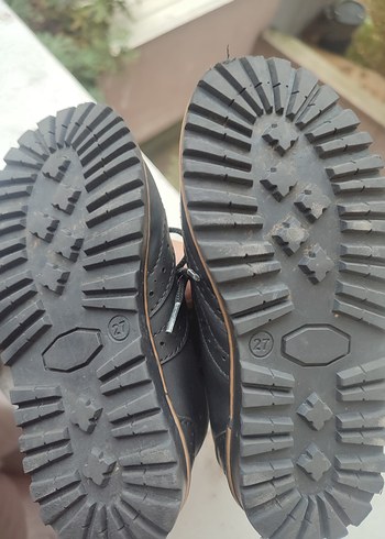 Koyu Siyah Erkek Çocuk Özel Gün Ayakkabısı - Görsel 4