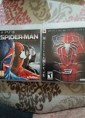 Spiderman Oyunları 4 oyun - Ps3 Oyunları