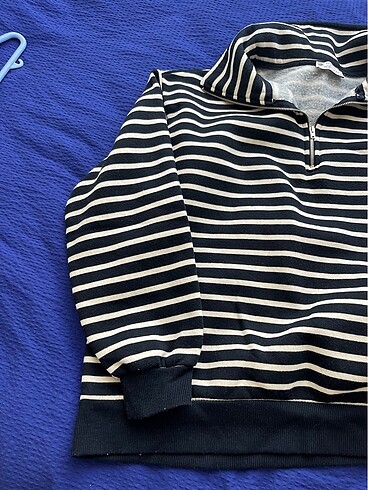 m Beden lacivert Renk Sweatshirt