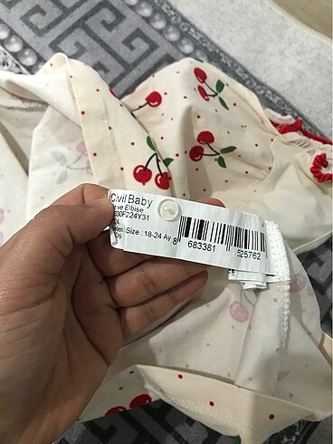 18-24 Ay Beden Kız çocuk elbise