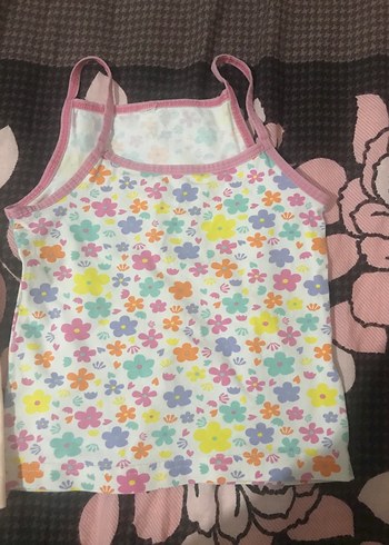 Kız Çocuk Dantelli Pamuklu Atlet - Görsel 5