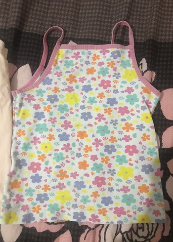 Kız Çocuk Dantelli Pamuklu Atlet - Görsel 6