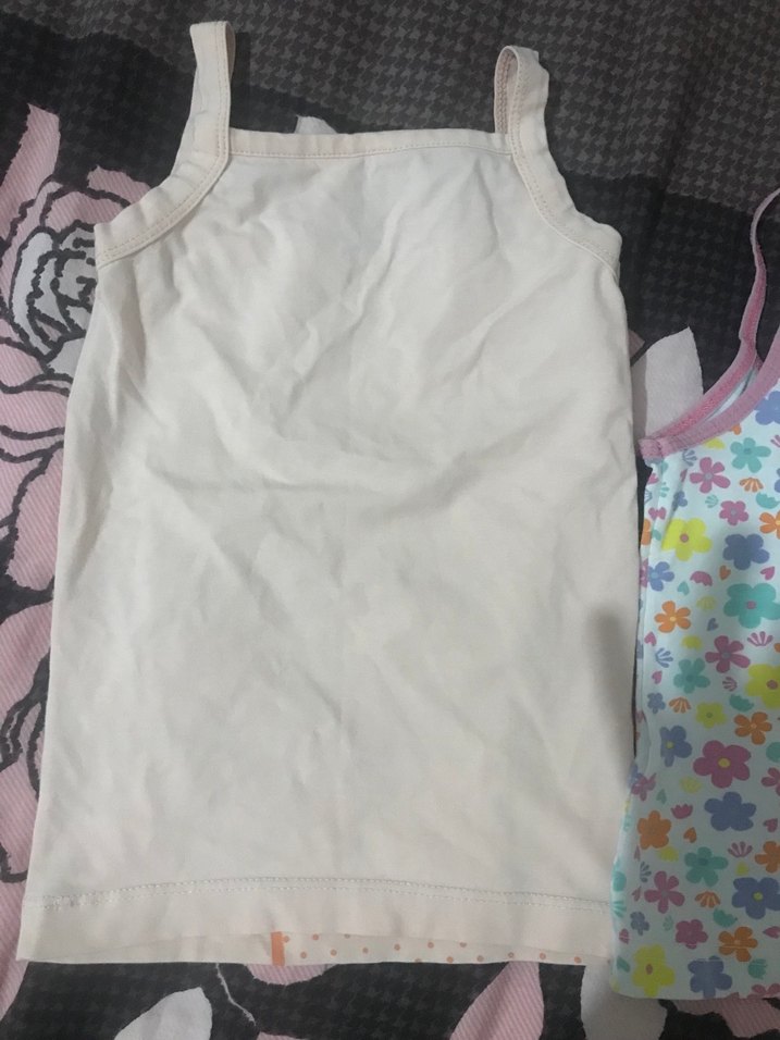 Kız Çocuk Dantelli Pamuklu Atlet - Görsel 4