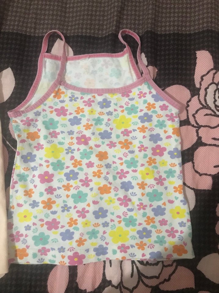 Kız Çocuk Dantelli Pamuklu Atlet - Görsel 5