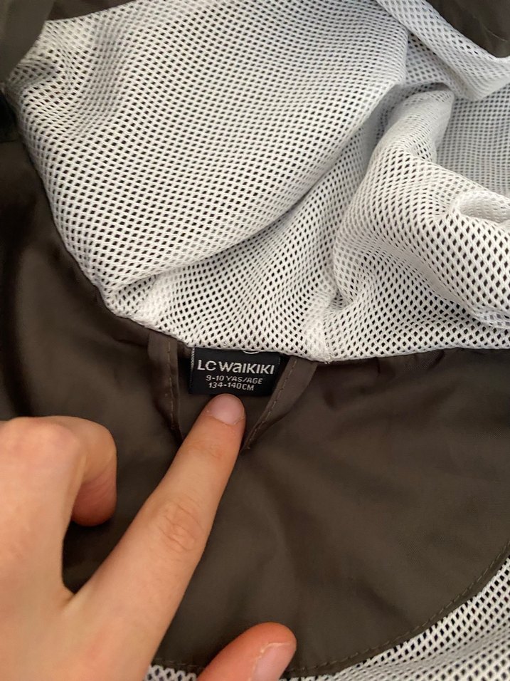 Kapüşonlu Erkek Çocuk Rüzgarlık Ceket - Görsel 5