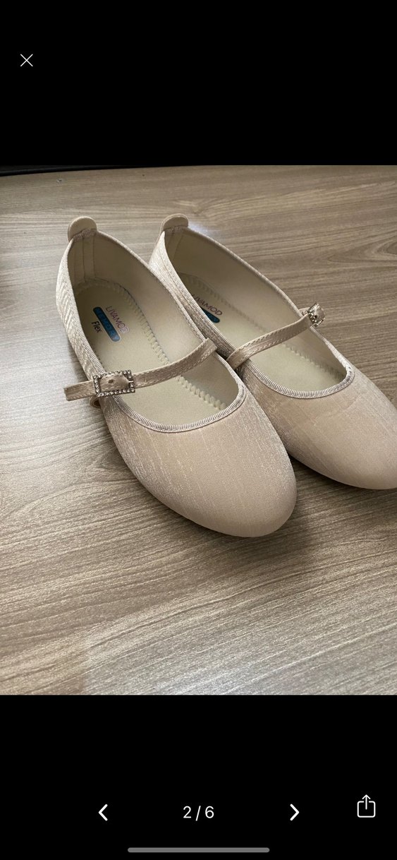 Saten bej renk babet - Görsel 2