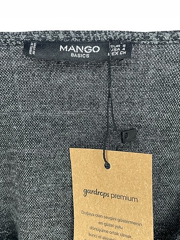s Beden gri Renk Mango Kısa Elbise %70 İndirimli.