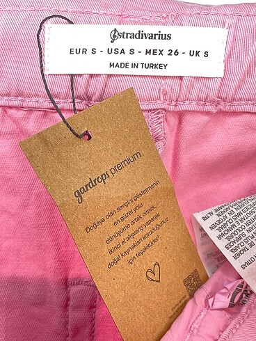 s Beden pembe Renk Stradivarius Jean / Kot %70 İndirimli.