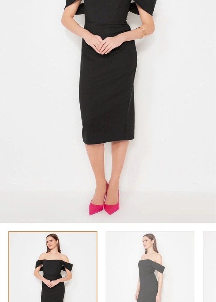 Korse detaylı abiye - Görsel 2