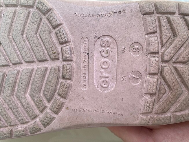 39 Beden pembe Renk Crocs terlik