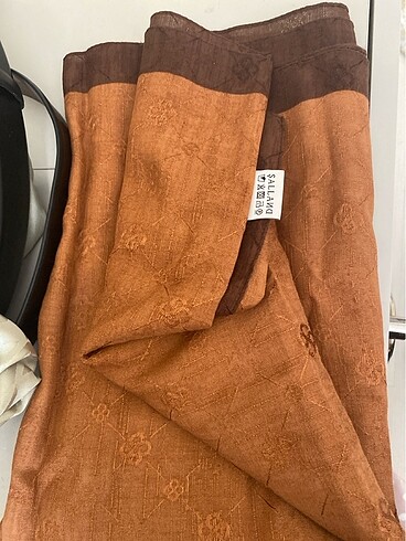  Beden Monogram Kahve şal