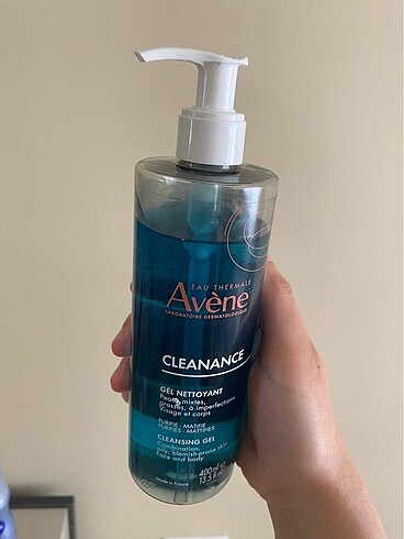 Avene yüz yıkama jeli