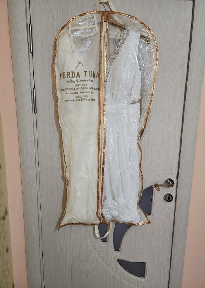 Beyaz elbise  - Görsel 5