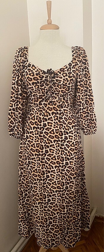 H&M Leopar Elbise