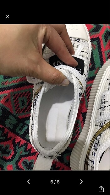 37 Beden Chanel spor ayakkabı