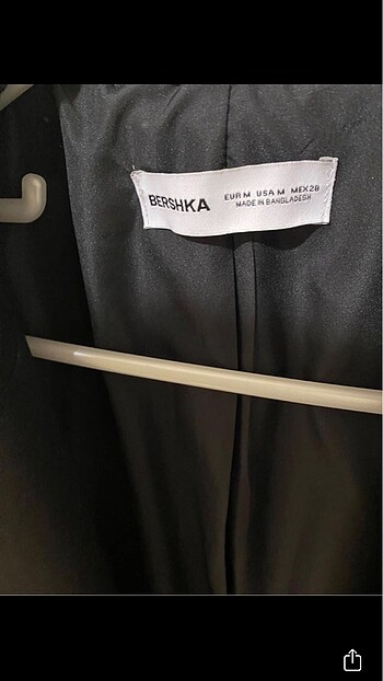 m Beden siyah Renk Bershka blazer ceket
