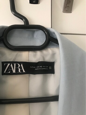 m Beden mavi Renk Zara blazer ceket