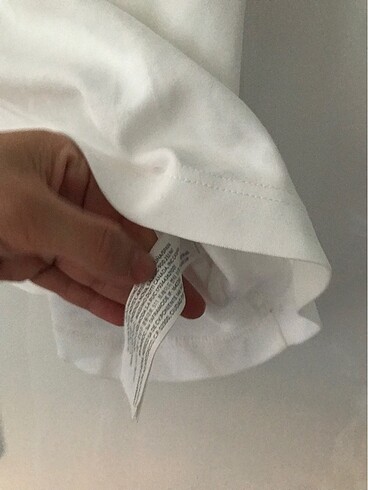 xl Beden Massimo dutti beyaz tişört