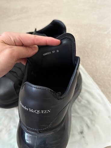 37 Beden siyah Renk Alexander mcQueen spor ayakkabı