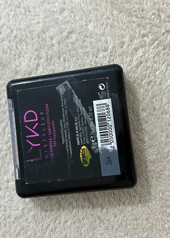 LYKD MYSTYLEUP Sabitleyici Pudra - Bej - Görsel 2