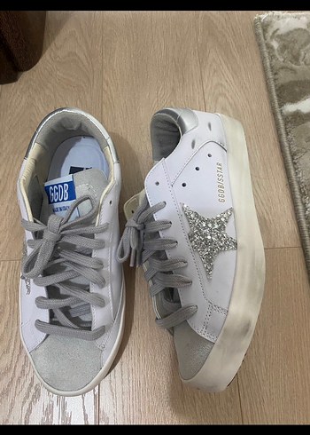 Beyaz golden goosse Spor Ayakkabı - Görsel 2