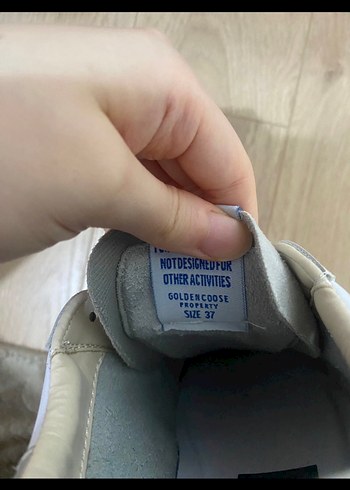 Beyaz golden goosse Spor Ayakkabı - Görsel 3