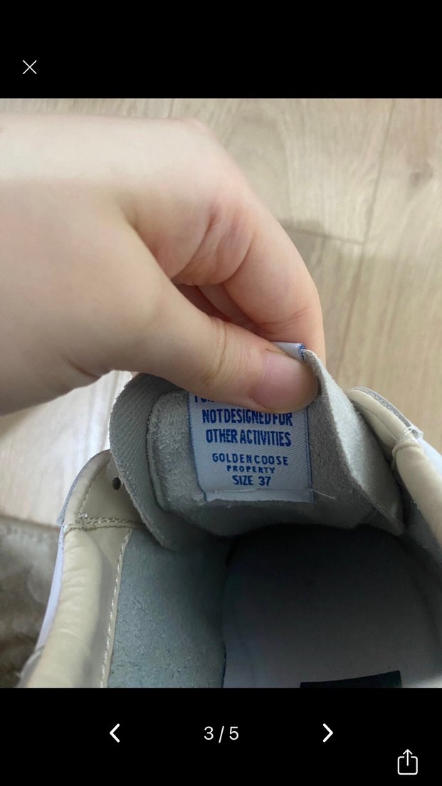 Beyaz golden goosse Spor Ayakkabı - Görsel 3