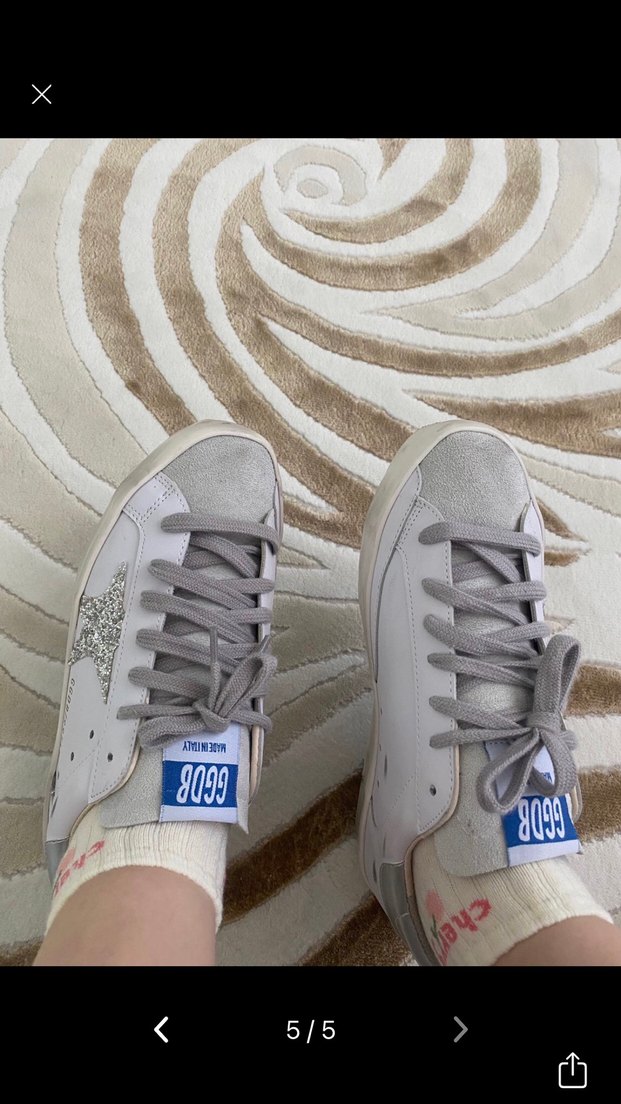 Beyaz golden goosse Spor Ayakkabı - Görsel 5