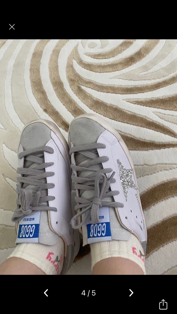 Beyaz golden goosse Spor Ayakkabı - Görsel 4