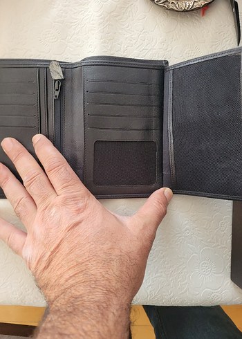 deri sümerbank teftis.heyetine hediye Erkek Cüzdanı - Görsel 2